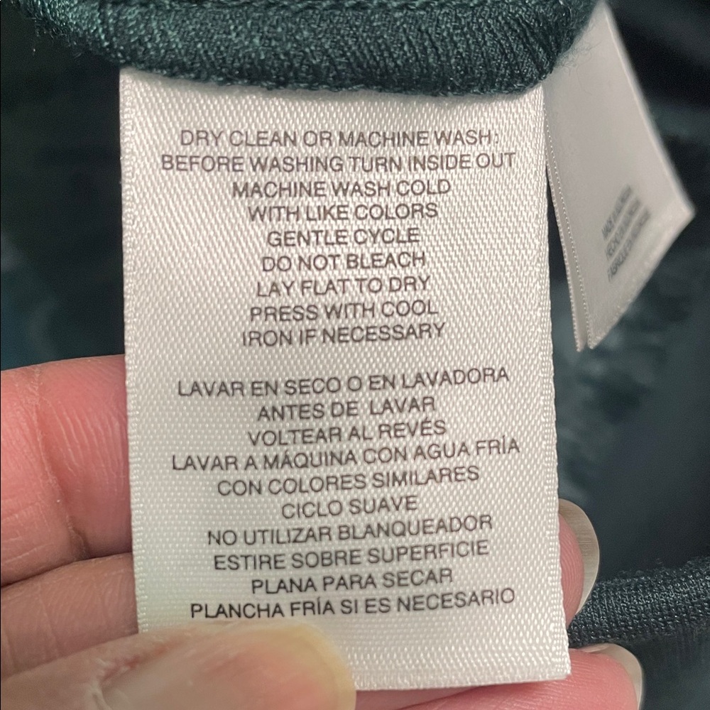 Dark Green Ponte Ankle Pants - Picture 8 of 10